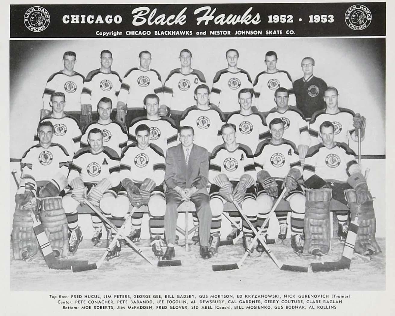 53 Chicago Blackhawks Team Photo Picture Nhl Hockey Black Hawks
