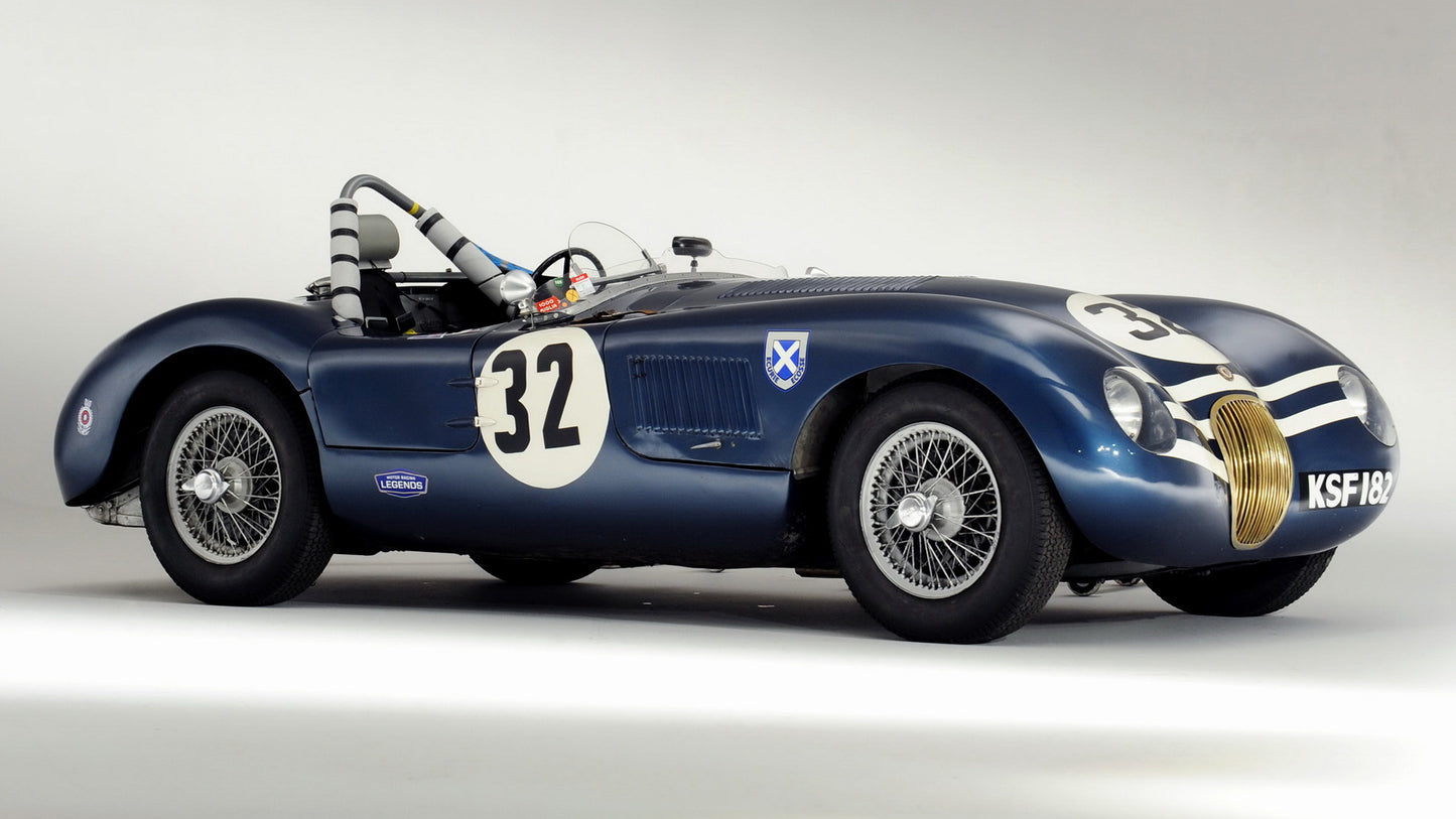 Jaguar C Type Xkc042 Hd Art Jigsaw Puzzle