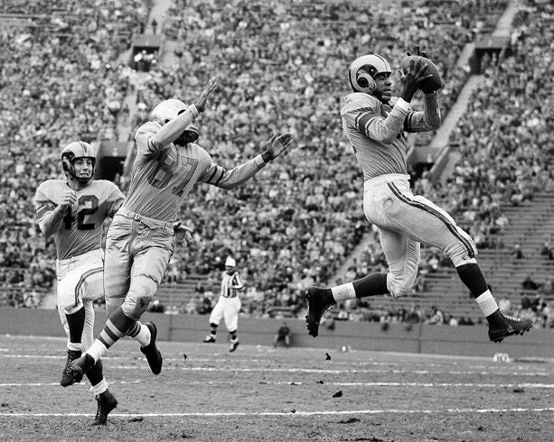 1952 Dick Night Train Lane Glossy Magnet Los Angeles Rams Print