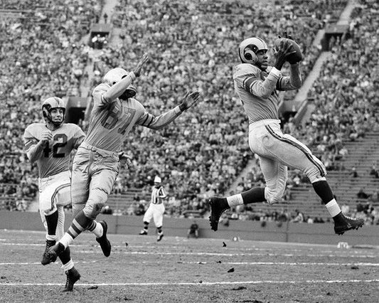 1952 Dick Night Train Lane Glossy Magnet Los Angeles Rams Print