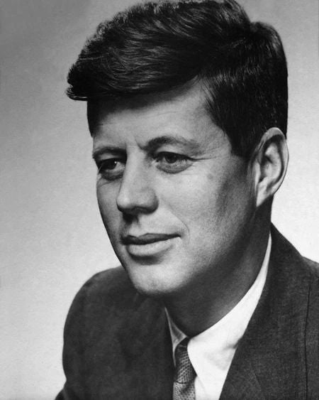 1952 Us Senator John F Kennedy Glossy Keychain Jfk Keychain Portrait