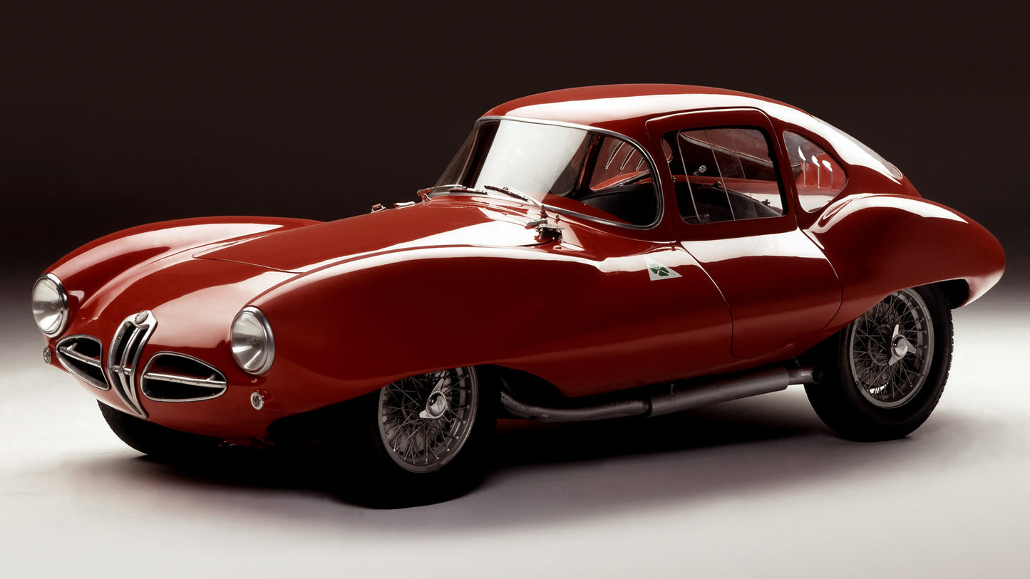 Alfa Romeo Disco Volante Coupe Hd Art Keychain