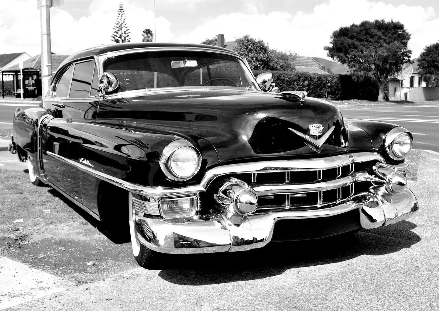 1953 Cadillac Deville Classic Vintage Car Retro Photo 300 Piece Jigsaw Puzzle