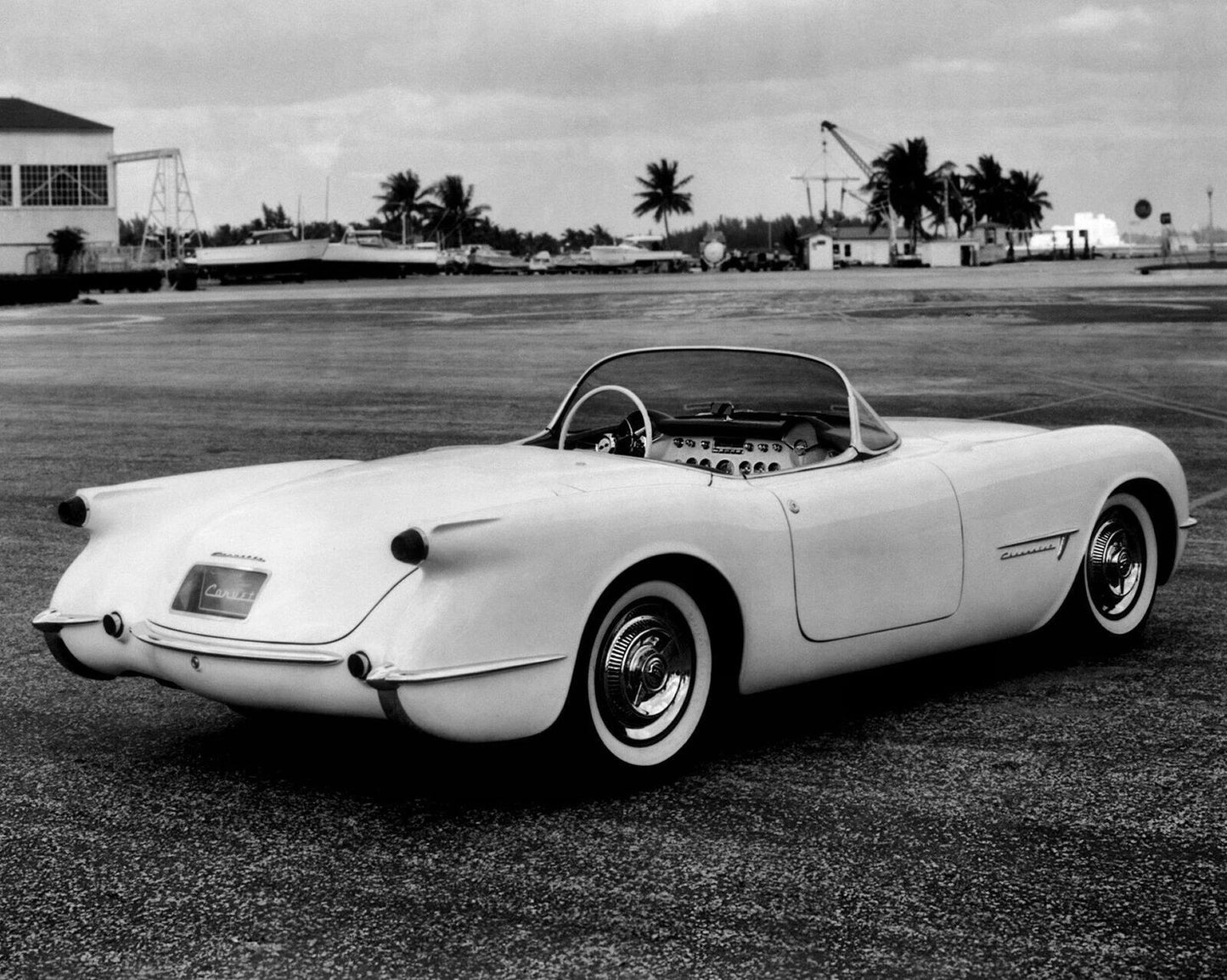 1953 Chevrolet Corvette Classic Retro Concept Car Picture Magnet Print