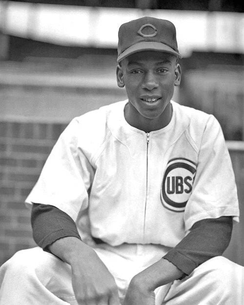 1953 Chicago Cubs Ernie Banks Glossy Keychain Baseball Rookie Print