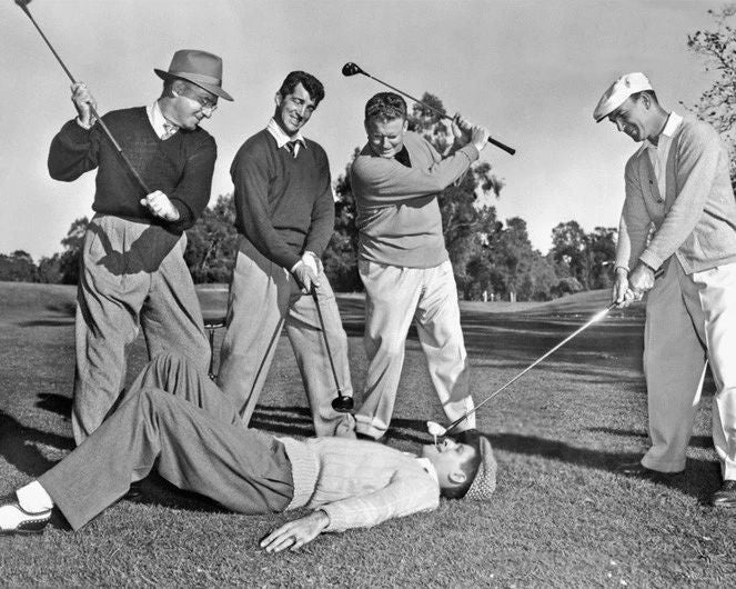 1953 Dean Martin, Jerry Lewis, Ben Hogan And Sam Snead Magnet 'The Caddy'