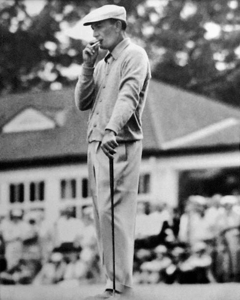 1953 Famous Golfer Ben Hogan Smoking Glossy Magnet PGA Us Open Magnet