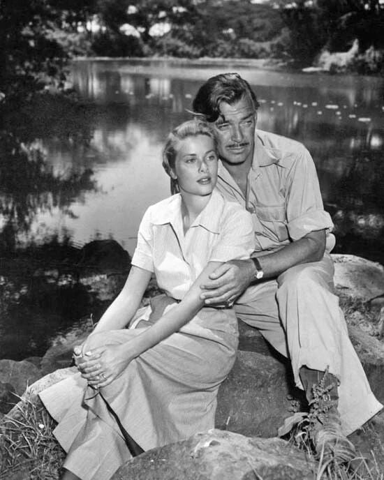 1953 Film Mogambo Keychain Starring Clark Gable And Grace Kelly Movie Print