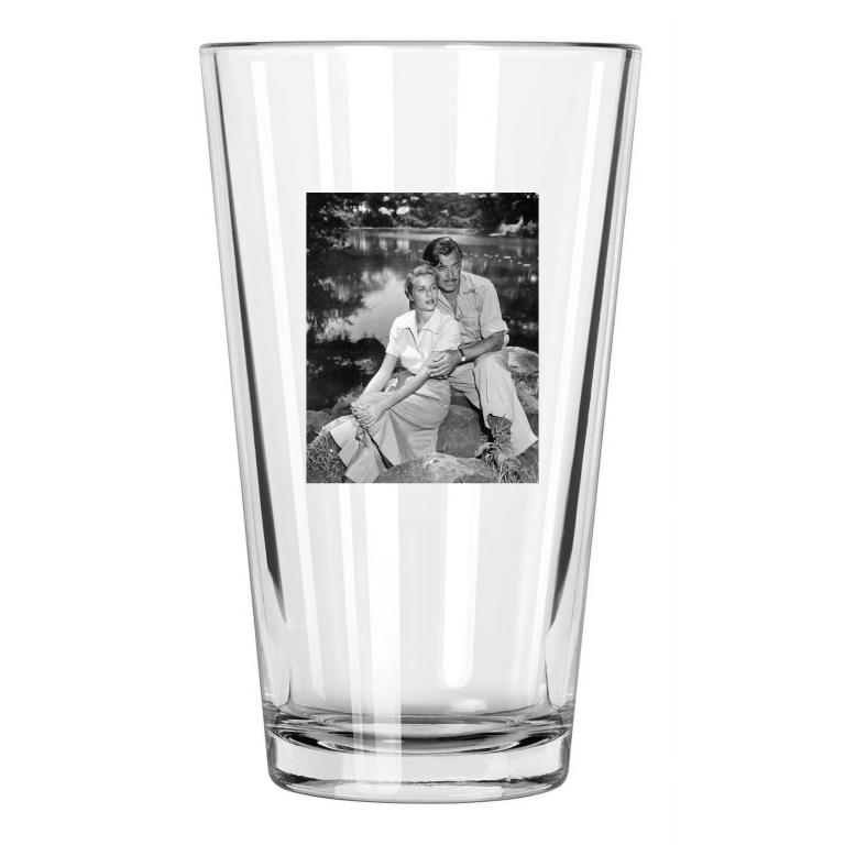 1953 Film Mogambo Starring Clark Gable And Grace Kelly Movie Pint Beer Glass