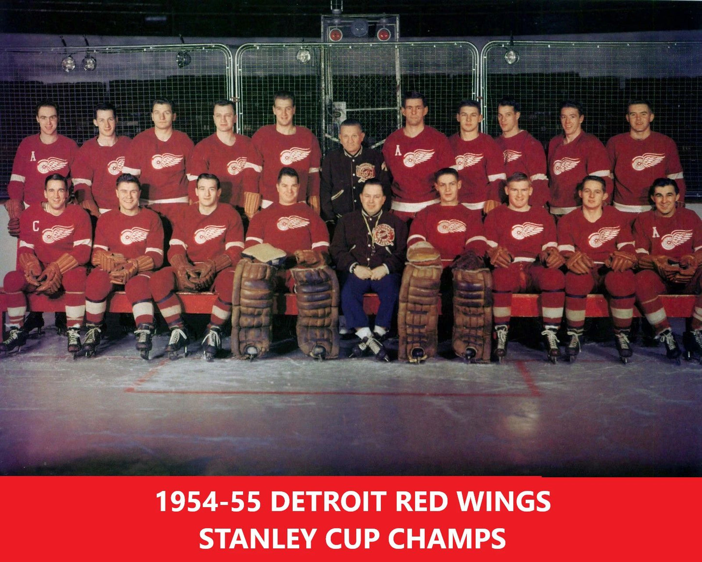 55 Detroit Red Wings Team Photo Hockey Picture Nhl
