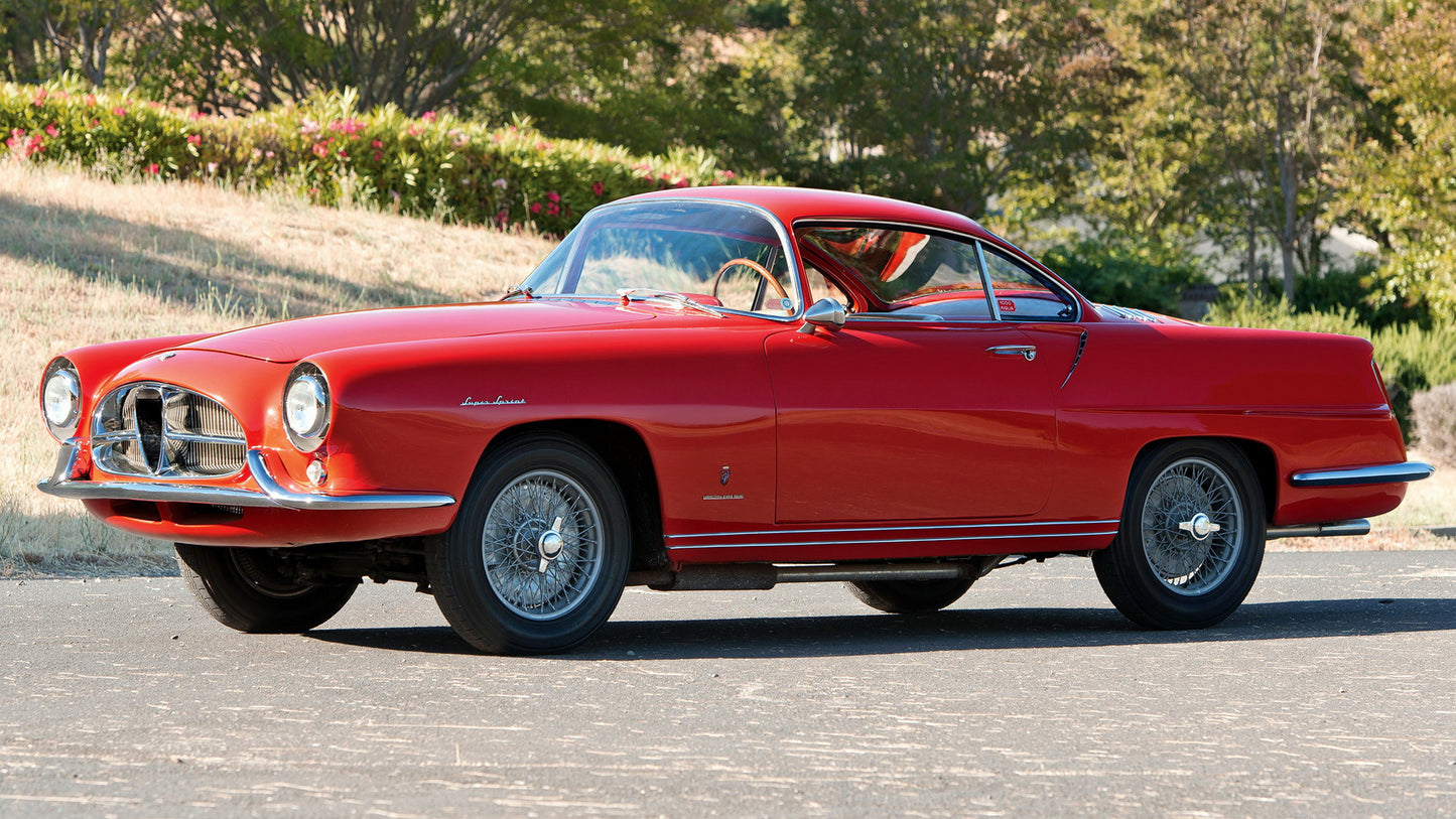 Alfa Romeo 1900C Super Sprint By Ghia Hd Art Keychain