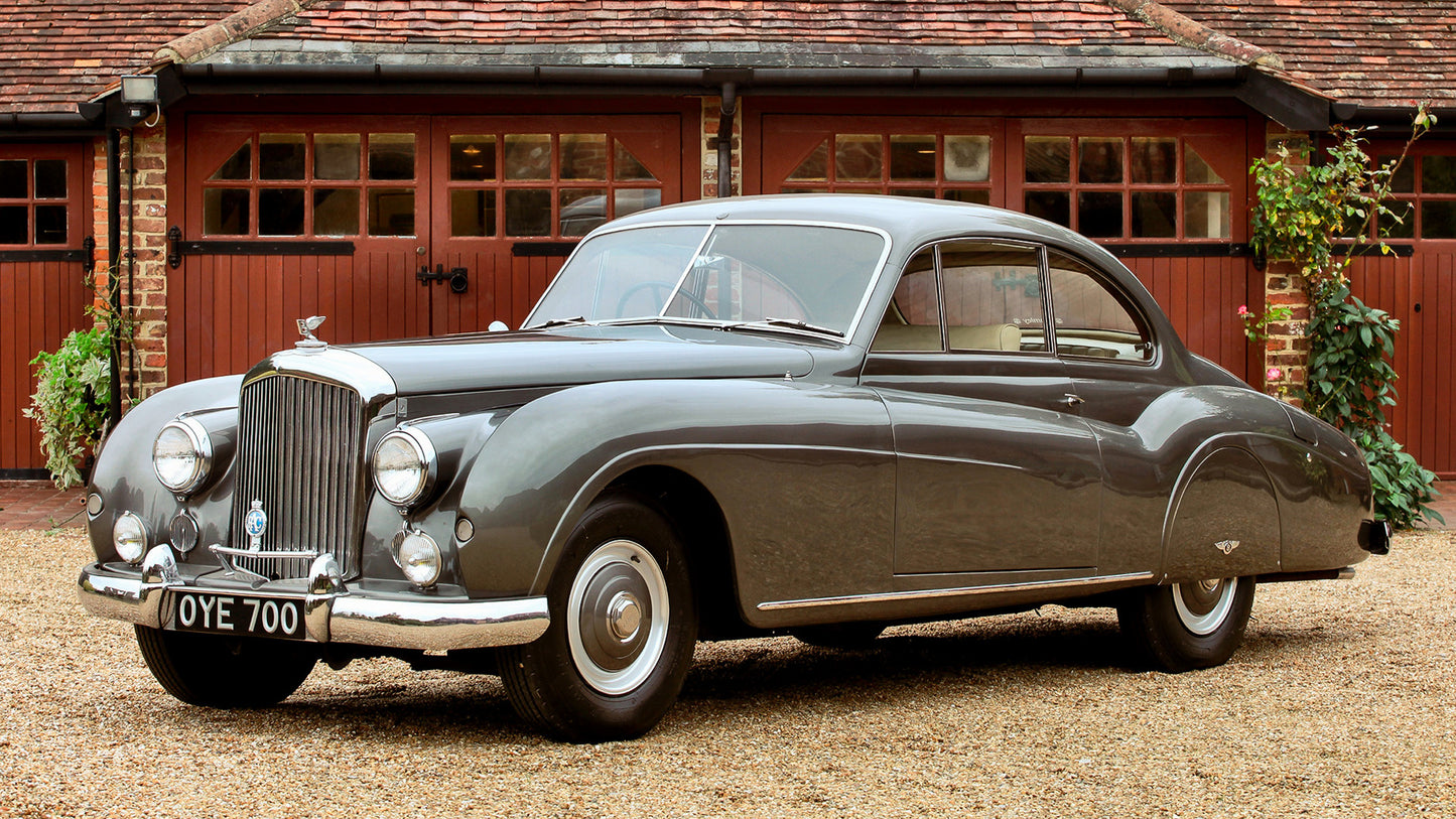Bentley R Type Coupe By Abbott Hd Art Jigsaw Puzzle