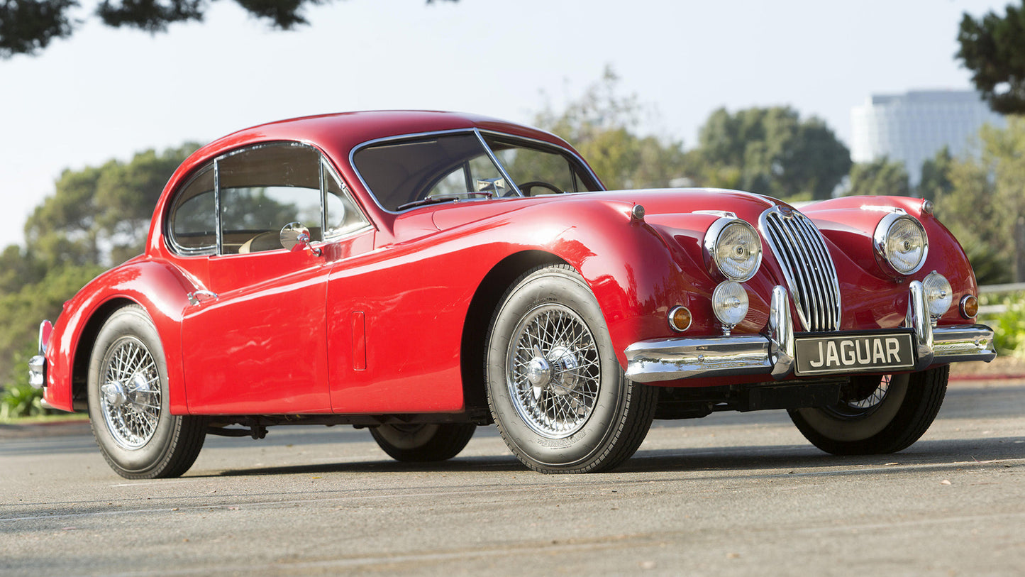 Jaguar Xk140 Fixed Head Coupe Hd Art Jigsaw Puzzle