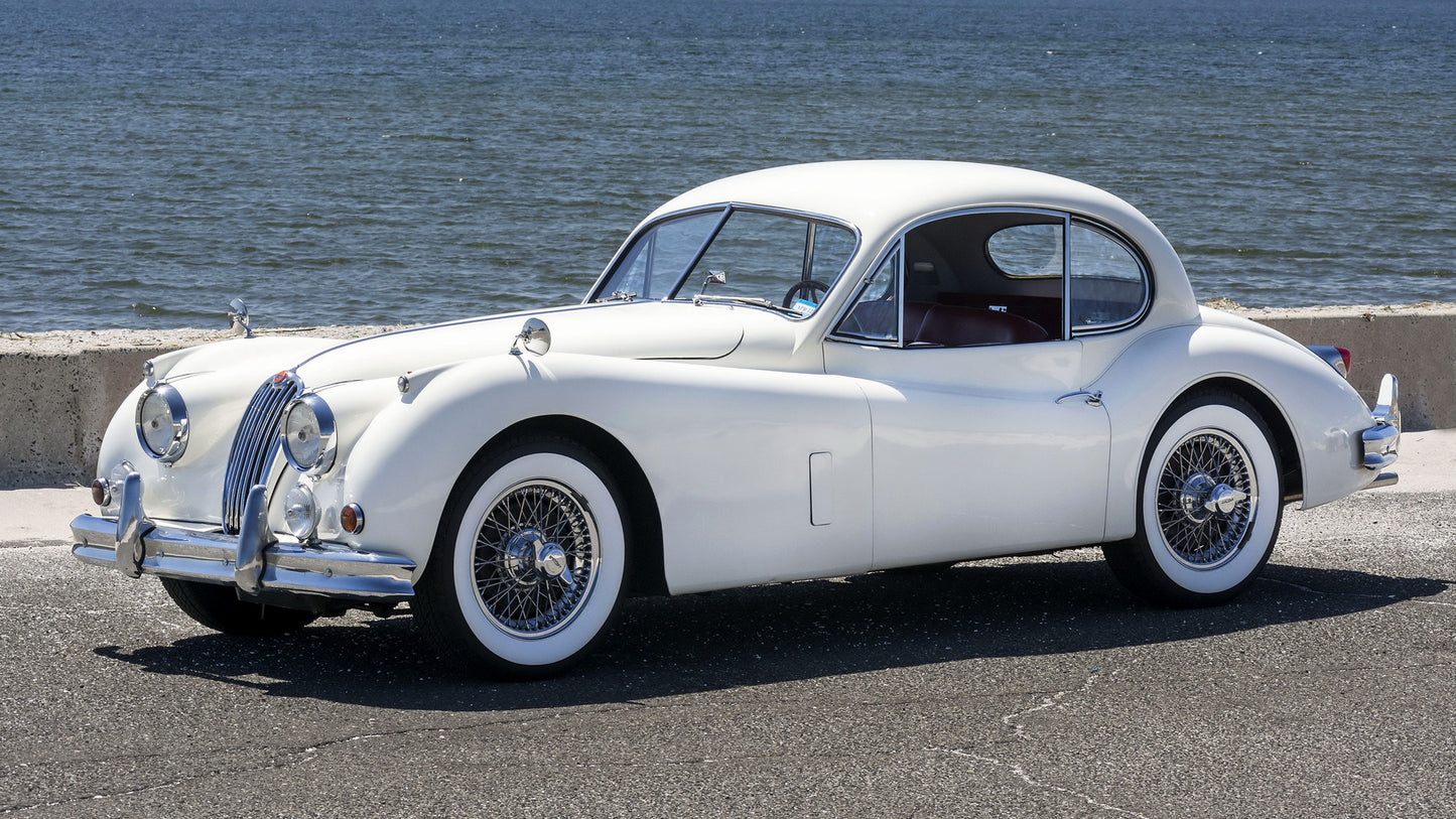 Jaguar Xk140 Mc Fixed Head Coupe Us Hd Art Print Poster