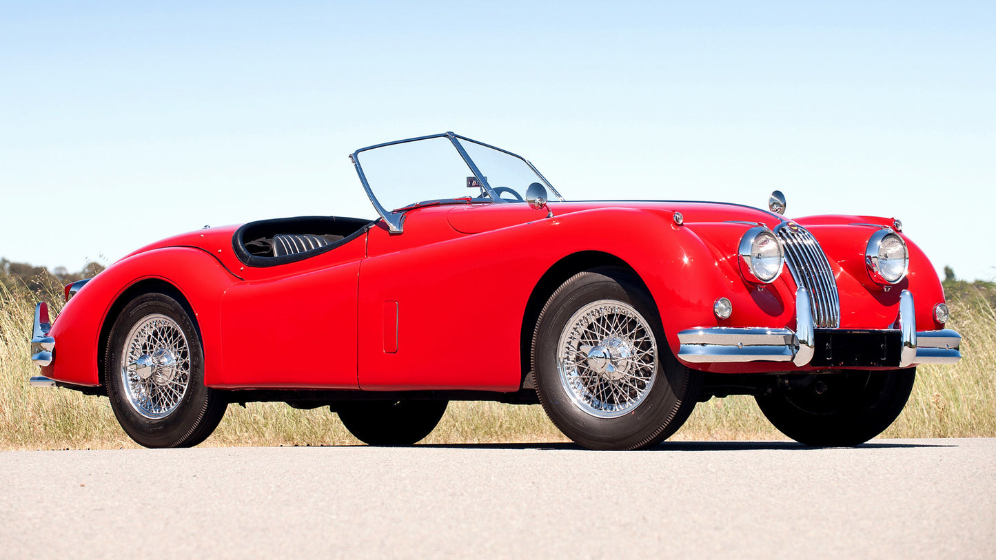 Jaguar Xk140 Open Two Seater Hd Art Jigsaw Puzzle