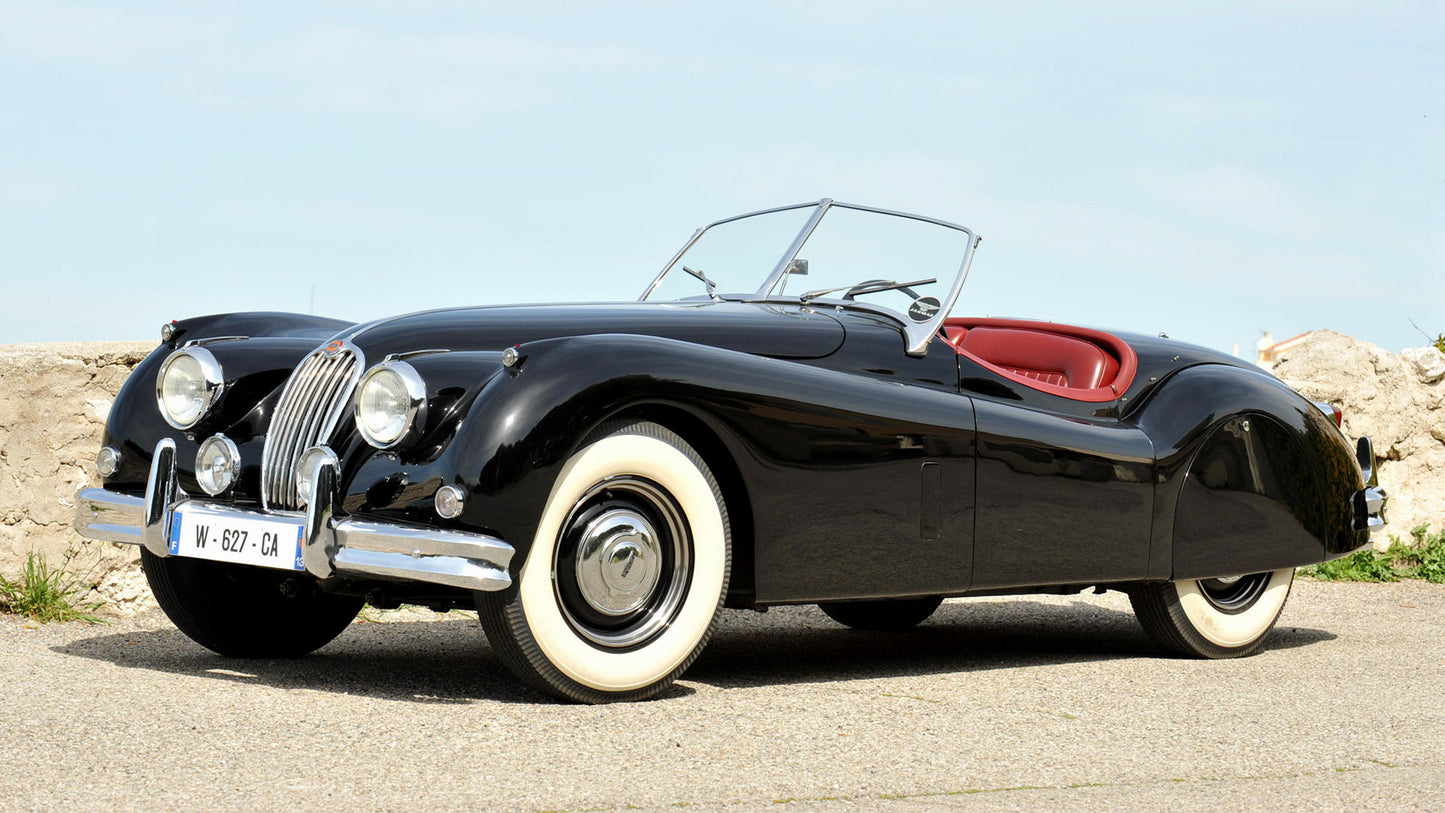 Jaguar Xk140 Open Two Seater Hd Art Jigsaw Puzzle