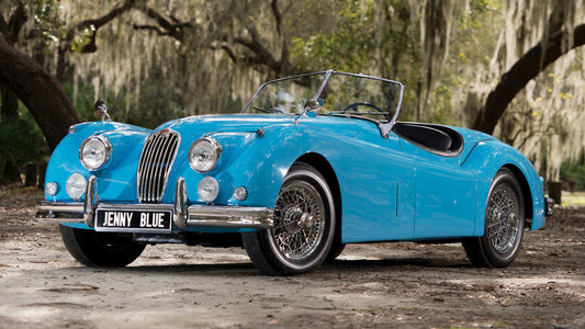 Jaguar Xk140 Open Two Seater Hd Art Print Poster