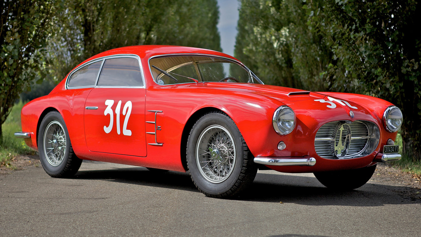 Maserati A6G By Zagato Hd Art Print Poster