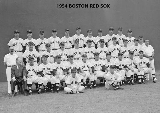 1954 Boston Red Sox Team Keychain Baseball Picture Mlb