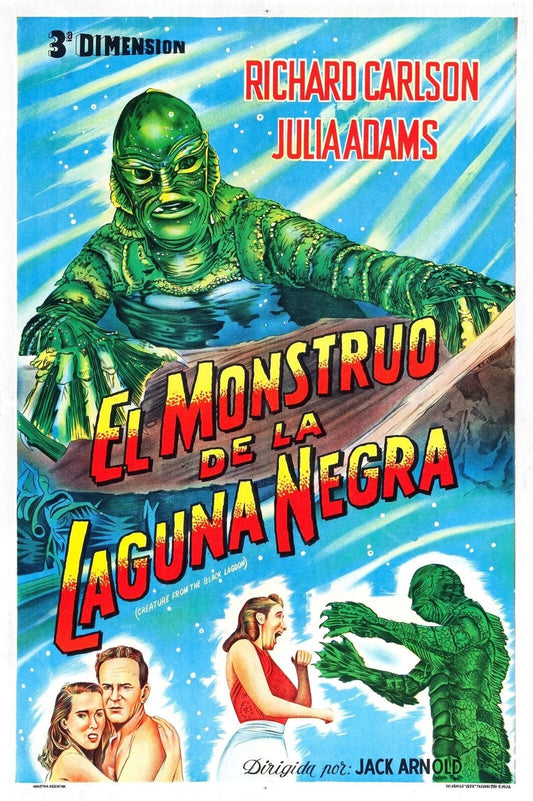 1954 Creature From The Black Lagoon Movie Magnet Richard Carlson 1