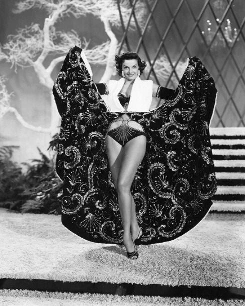 1954 Film Actress Jane Russell Glossy Magnet Print 'The French Line' Magnet