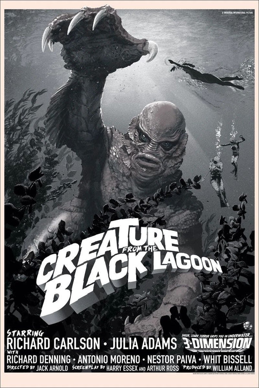 1954 The Creature From The Black Lagoon Alternate Movie Magnet Universal