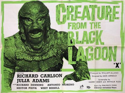 1954 The Creature From The Black Lagoon Movie Print 300 Piece Jigsaw Puzzle