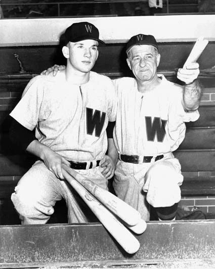 1954 Washington Senators Harmon Killebrew Glossy Magnet Rookie Baseball