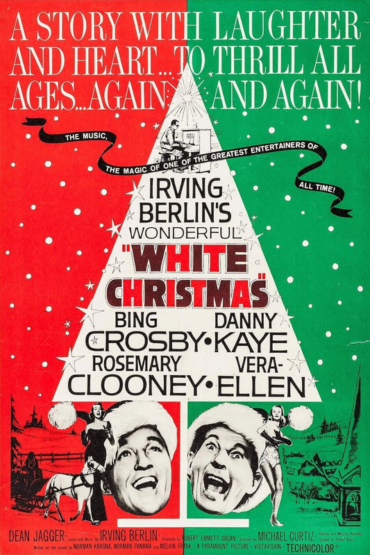 1954 White Christmas Alternate Mini Movie Keychain Bing Crosby Danny Kaye