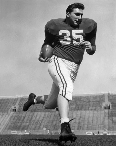 1954 Wisconsin Alan Ameche Glossy Magnet Print College Heisman Trophy Magnet 2
