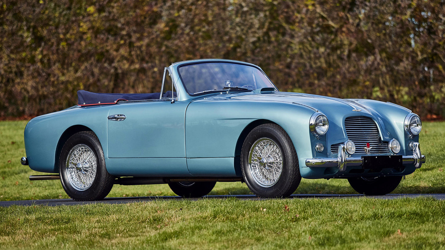 Aston Martin Db2 Drophead Coupe By Mulliner Hd Art Keychain