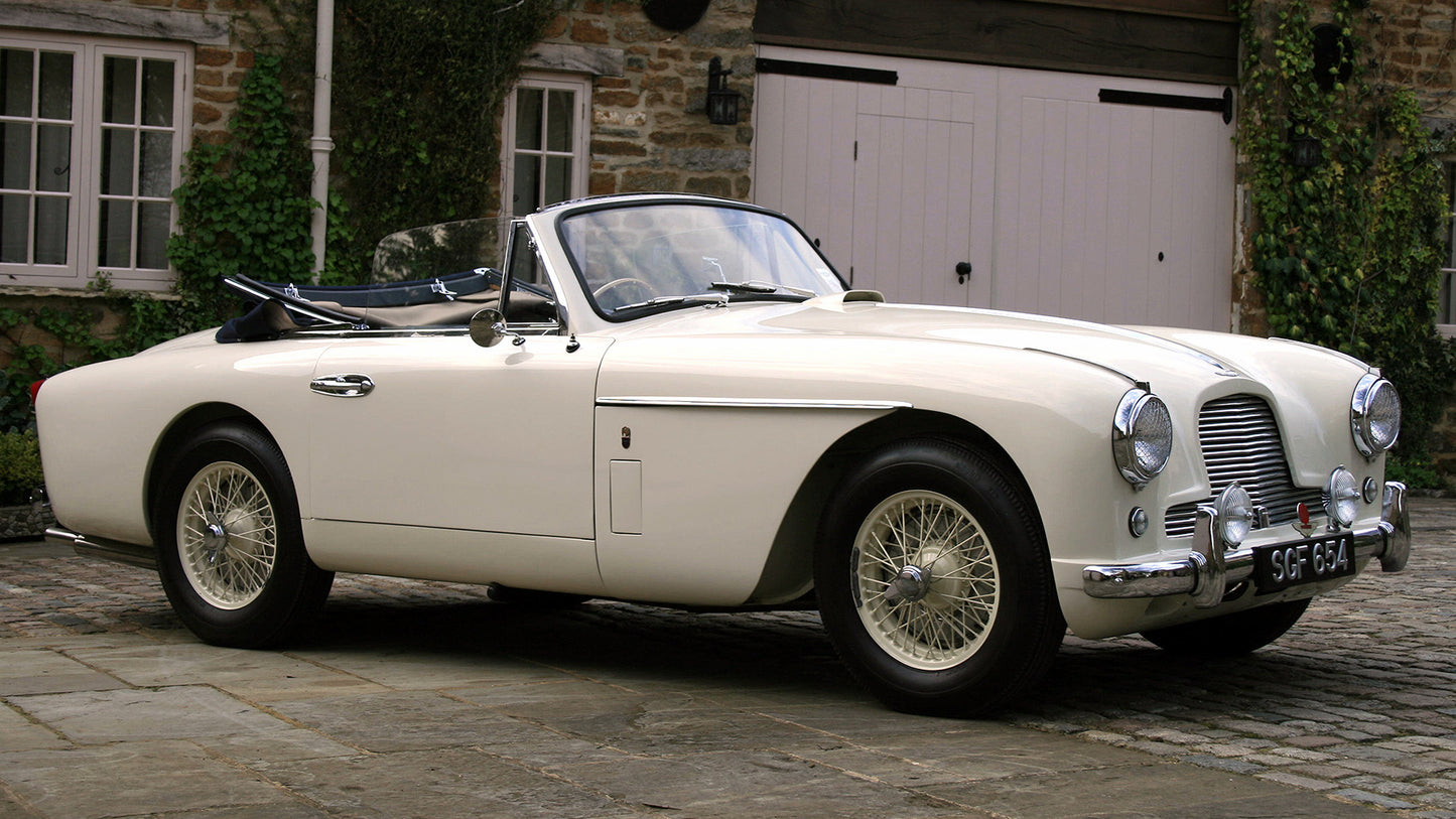 Aston Martin Db2 Drophead Coupe By Tickford Uk Hd Art Keychain