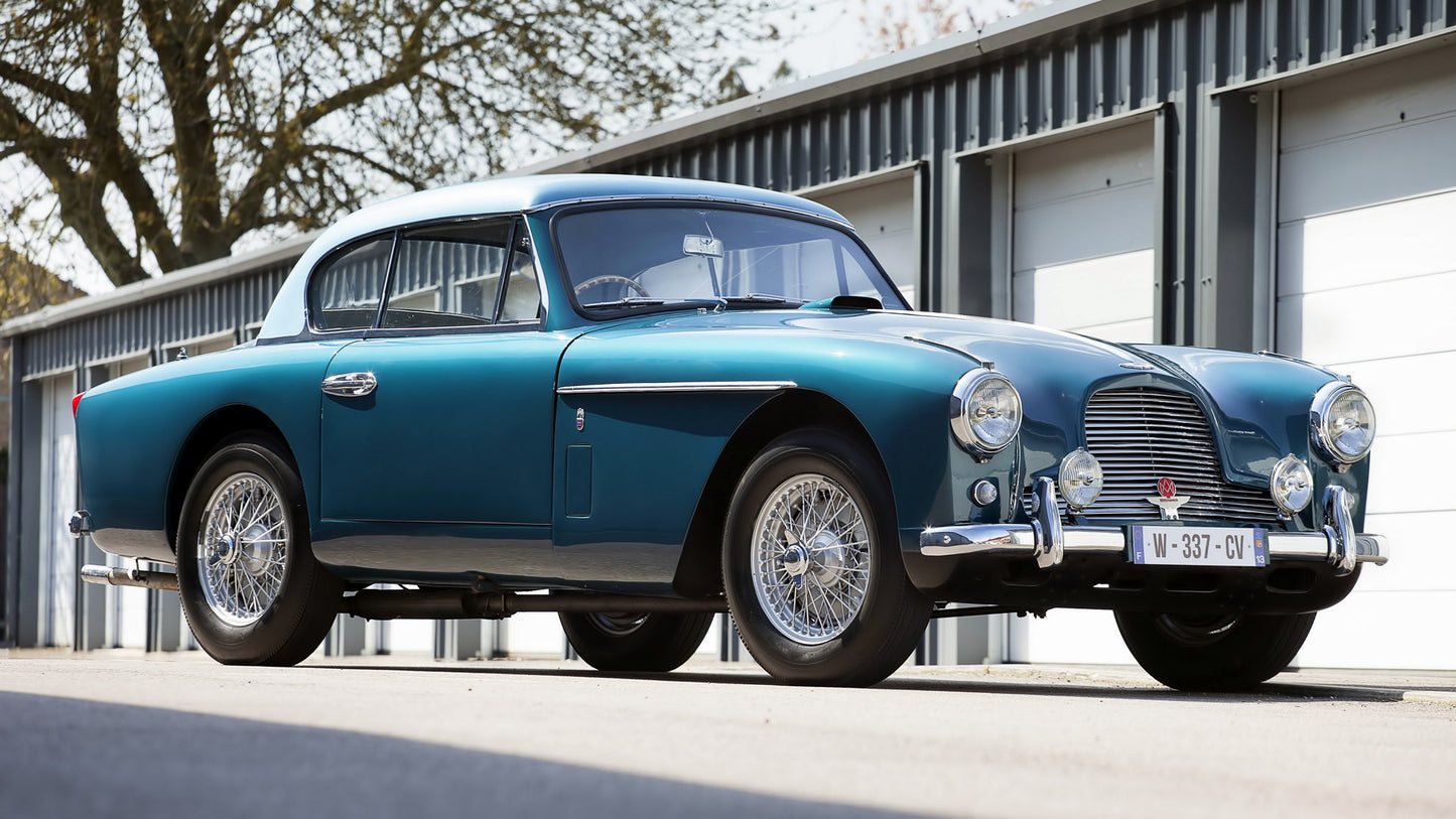 Aston Martin Db2 Fixed Head Coupe By Tickford Uk Hd Art Keychain