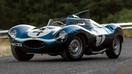 Jaguar D Type Hd Art Print Poster