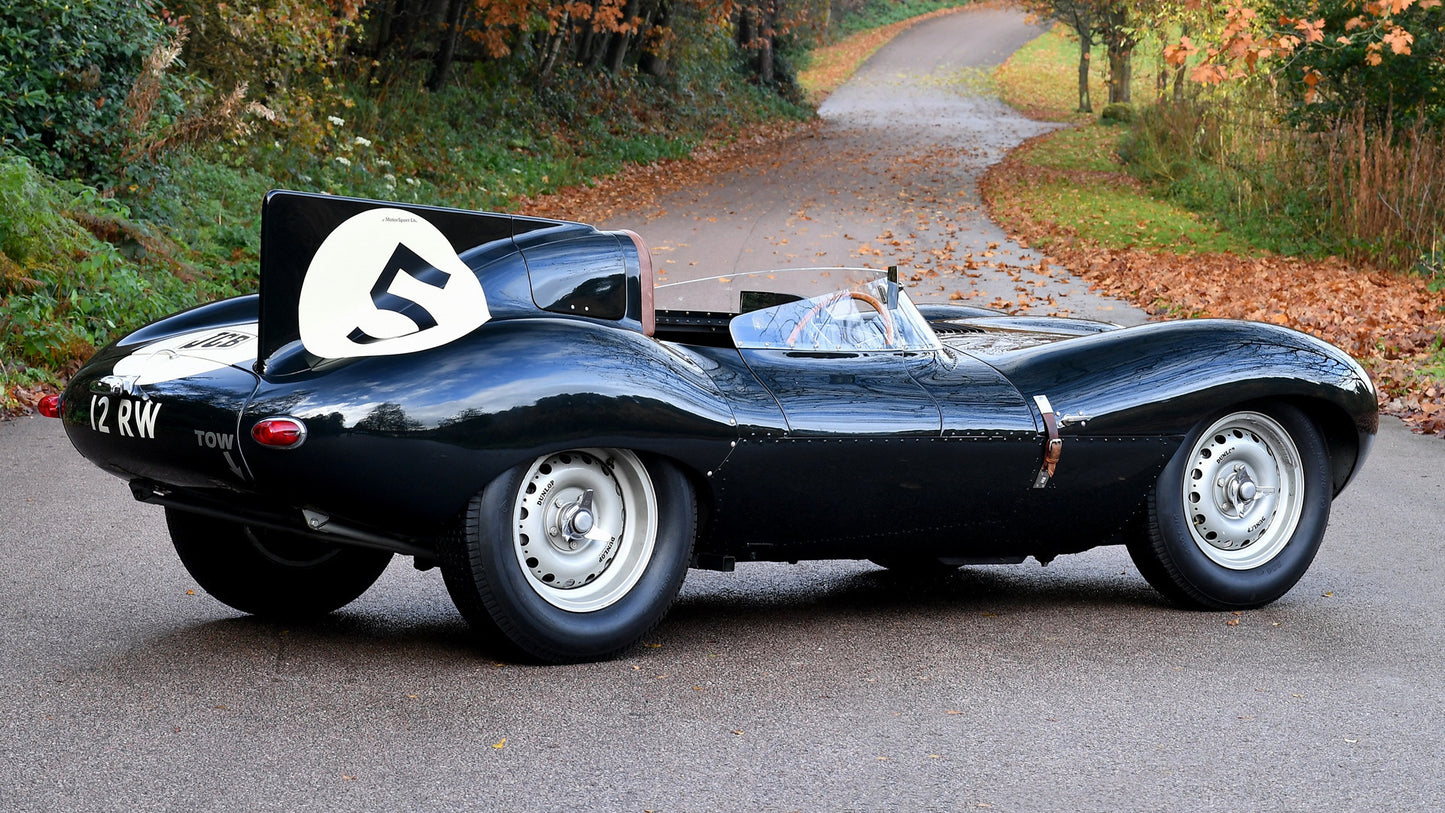 Jaguar D Type Hd Art Jigsaw Puzzle