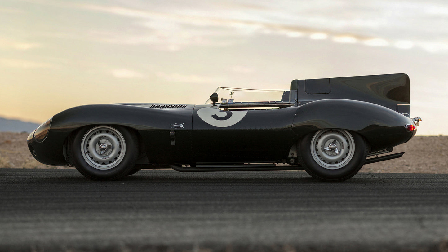 Jaguar D Type Long Nose Xkd604 Hd Art Print Poster