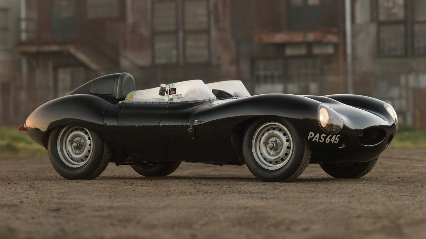 Jaguar D Type Xkd530 Hd Art Print Poster