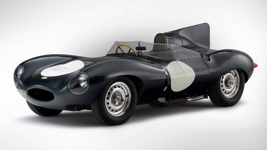 Jaguar D Type Xkd553 Hd Art Print Poster