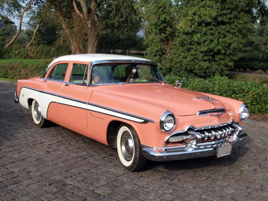 1955 Desoto Fire Dome 4 Door Sedan Retro Classic Car Picture Magnet