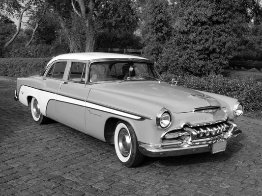 1955 Desoto Fire Dome 4 Door Sedan Vintage Retro Classic Car Picture Magnet 8.5X1