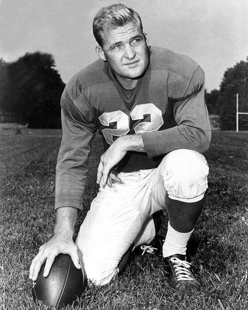 1955 Detroit Lions Bobby Layne Glossy Magnet Nfl Football Print Portrait