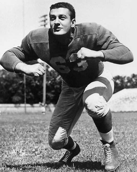 1955 Detroit Lions Dick Stanfel Glossy Magnet Football Magnet Hof 16