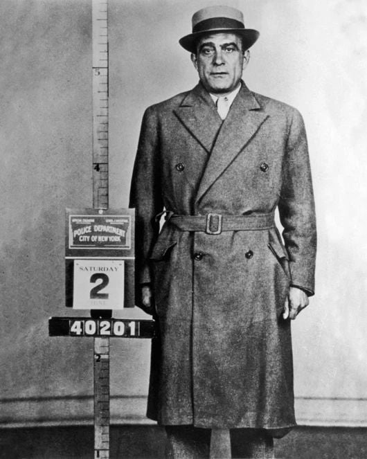 1955 Gangster Mobster Vito Genovese Magnet Criminal Print Mugshot Magnet