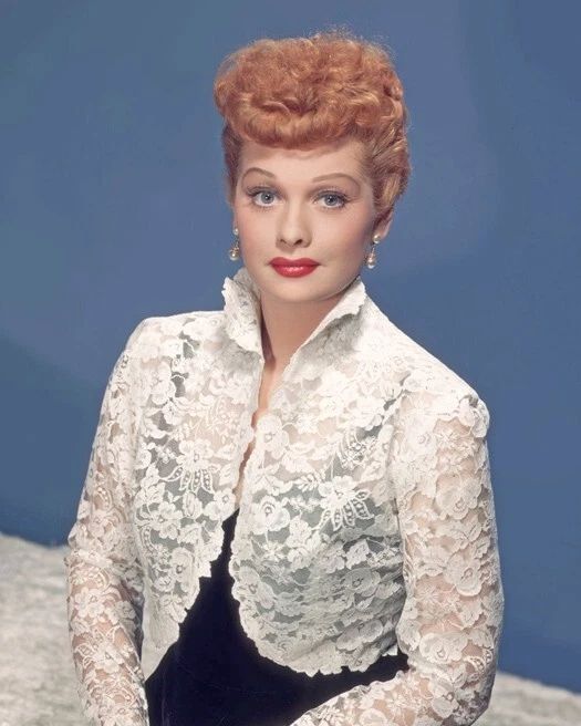 1955 Hollywood Actress Lucille Ball Glossy Magnet 'I Love Lucy' Magnet