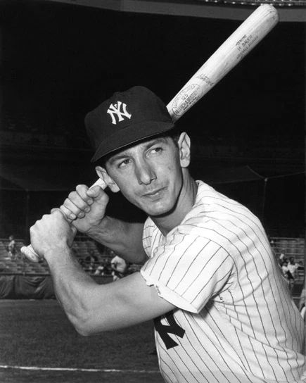 1955 New York Yankees Billy Martin Glossy Magnet Baseball Magnet