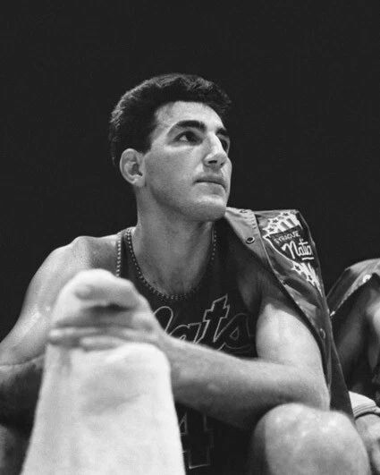 1955 Syracuse Nationals Dolph Schayes Glossy Magnet Basketball Print Hof 73