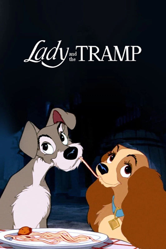 1955 Walt Disneys Lady And The Tramp Movie Magnet Darling Jock Bull