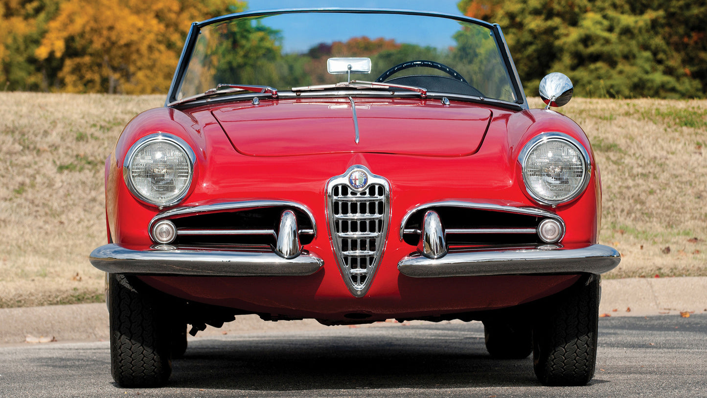 Alfa Romeo Giulietta Spider Hd Art Keychain