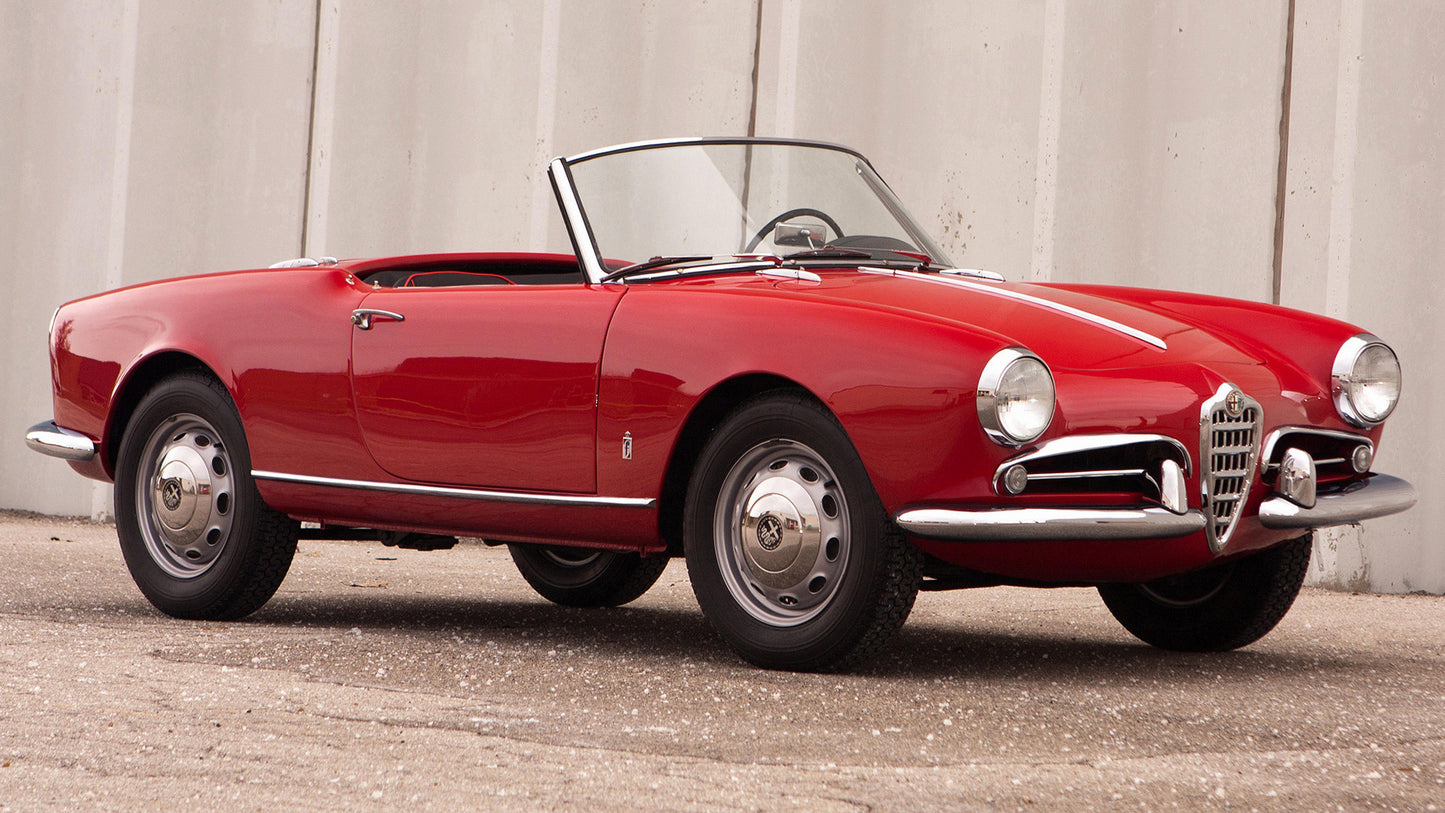 Alfa Romeo Giulietta Spider Hd Art Keychain