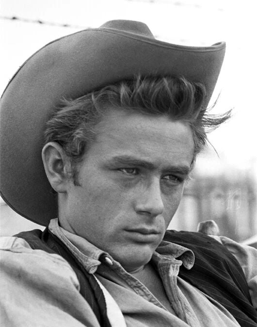 1956 American Actor James Dean 'Giant' Glossy Magnet Print Movie Magnet